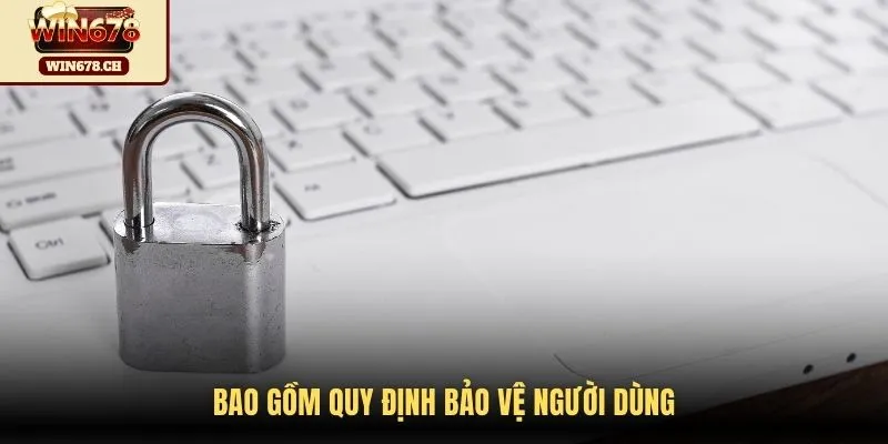 Bao gồm quy định bảo vệ người dùng
