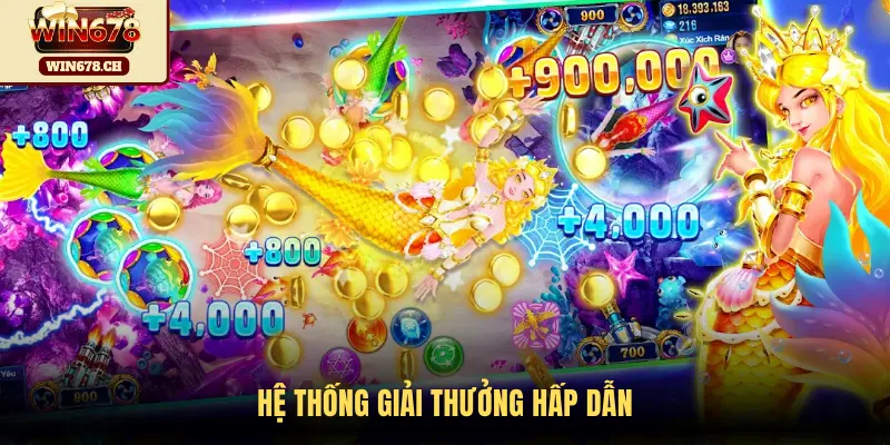 Hệ thống giải thưởng hấp dẫn
