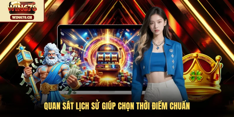 Quan sát lịch sử giúp chọn thời điểm chuẩn